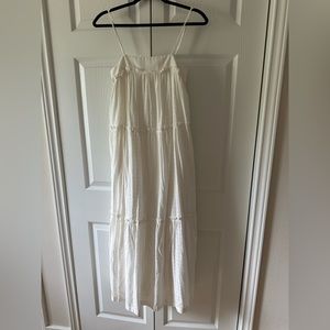 Sugar + Lips Julianne Tiered Trapeze Maxi Dress - XS